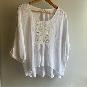 2 for $17 - Loose white top